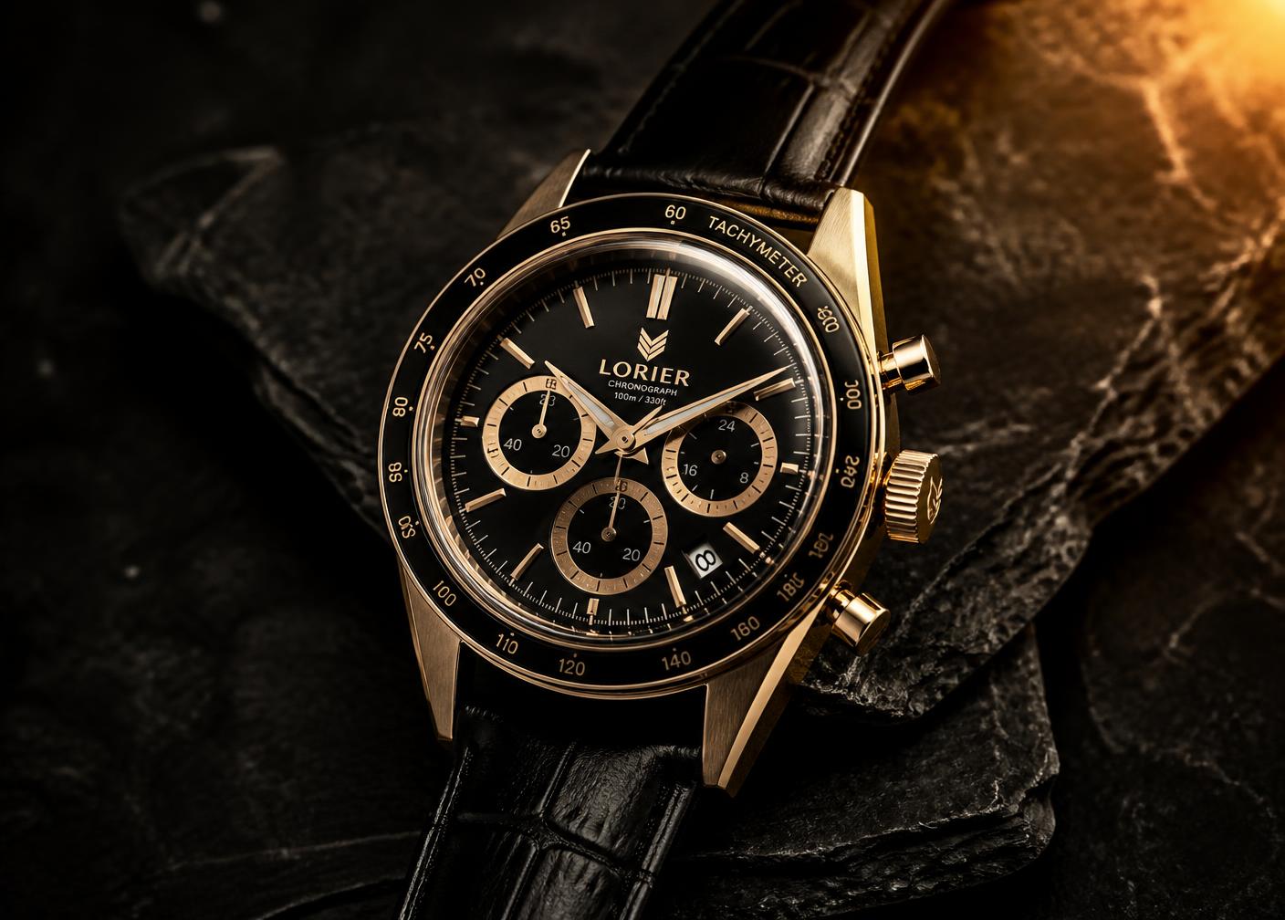 Luxury chronograph watch from The Time Crown